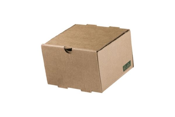 ΚΟΥΤΙ ΦΑΓΗΤΟΥ ΧΑΡΤ.ΚΡΑΦΤ SINGLE BURGER POTATOES 13X13X8.6