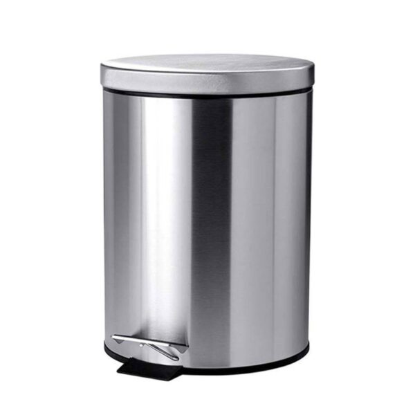 ΚΑΔΟI 5LT , ΧΑΡΤΟΔΟΧΕΙΑ INOX -430 ΓΥΑΛΙΣΤΕΡΑ , ΣΑΤΙΝΕ